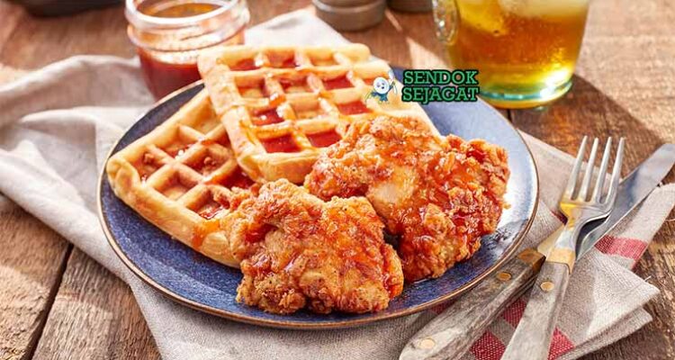 resep chicken waffles khas amerika selatan