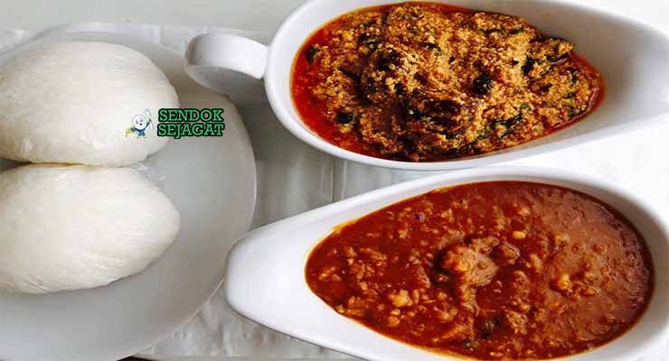 resep Fufu dan sup kacang khas afrika barat