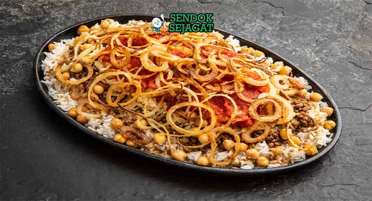 resep koshari khas mesir