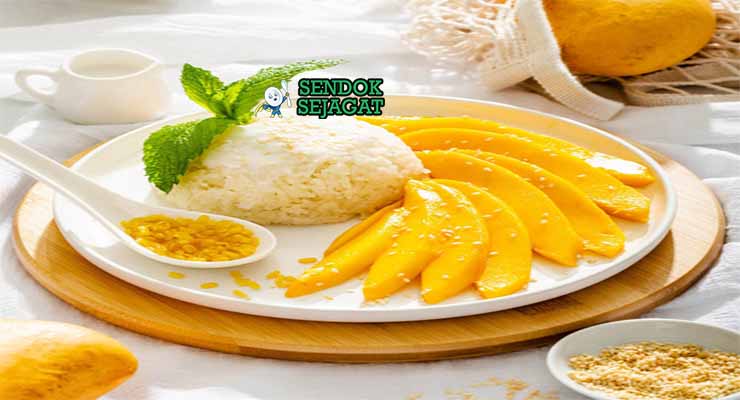 resep Mango Sticky Rice khas thailand