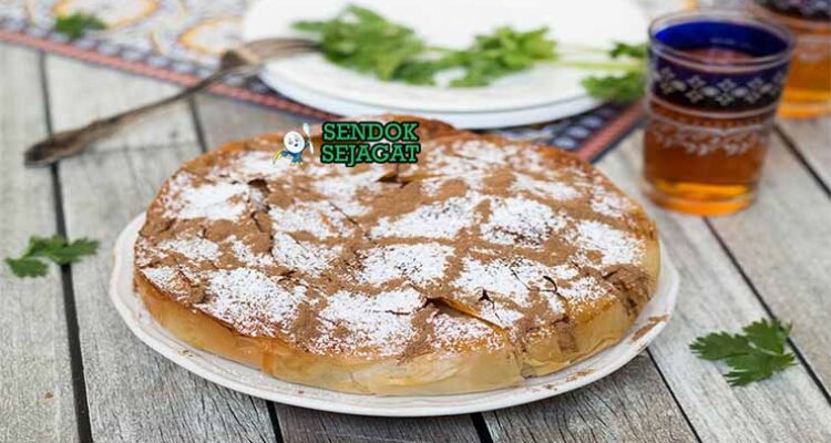Moroccan Pastilla manis-gurih dari Sendok Sejagat dengan kulit filo.