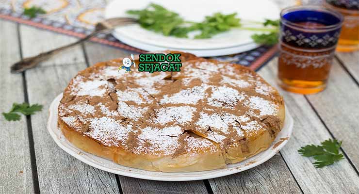 Moroccan Pastilla manis-gurih dari Sendok Sejagat dengan kulit filo.