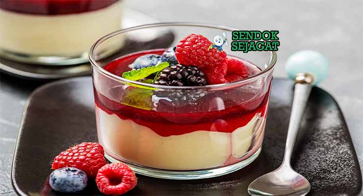 resep Panna Cotta khas italia