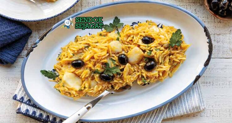 Portuguese Bacalhau à Brás gurih dari Sendok Sejagat dengan ikan cod.