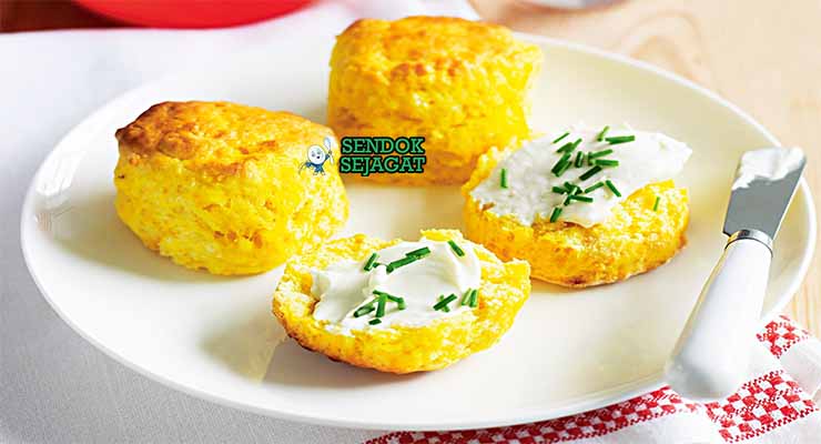 resep Pumpkin Scones khas queensland