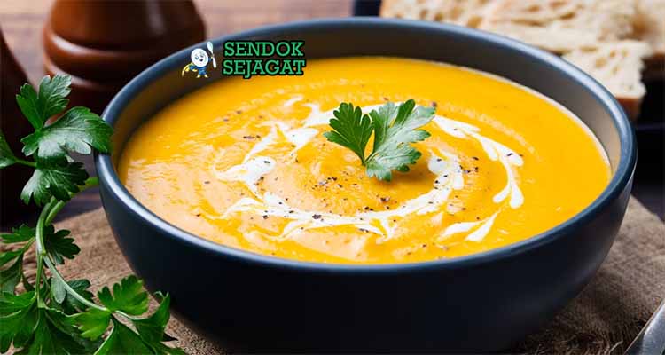 resep pumpkin soup khas australia