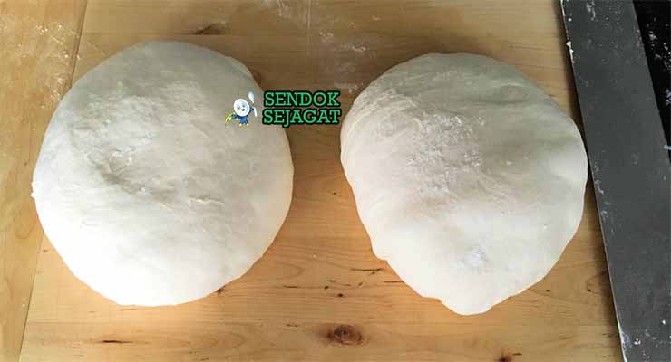 Bahan San Francisco Sourdough Bread dengan Starter Ragi.