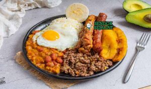 Bandeja Paisa Kolombia Sendok Sejagat.