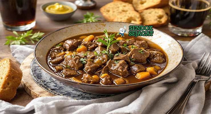 Belgian Carbonnade Flamande Sendok Sejagat.
