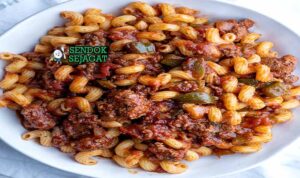 American Chop Suey Sendok Sejagat.