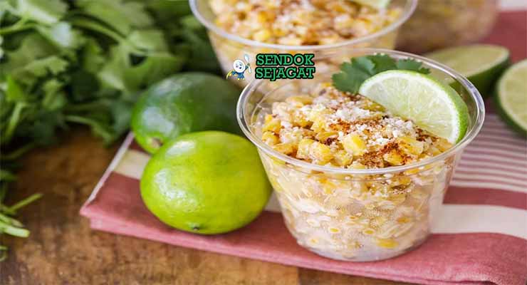 Esquites Jagung Pedas Sendok Sejagat.
