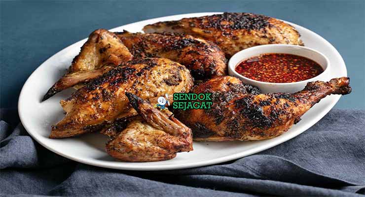 Bahan Gai Yang dengan Ayam dan Kecap Ikan.