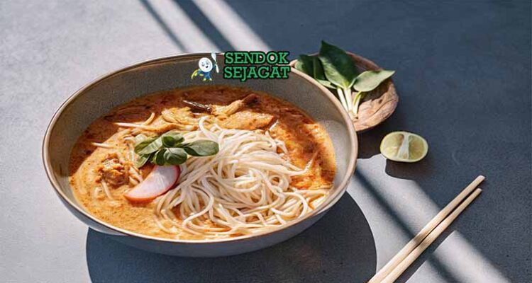 Khanom Jeen Nam Ya Sendok Sejagat.