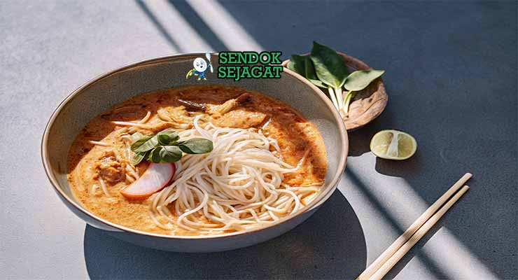 Khanom Jeen Nam Ya Sendok Sejagat.
