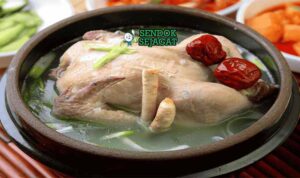 Korean Samgyetang Sendok Sejagat.