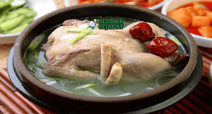 Korean Samgyetang Sendok Sejagat.