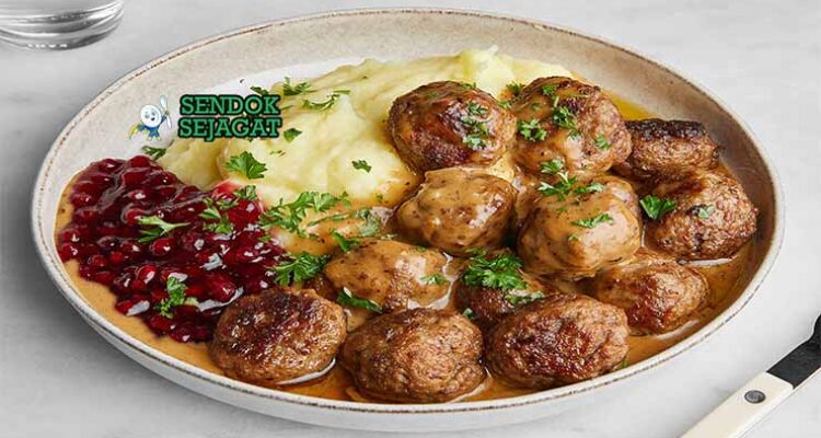 Köttbullar Bakso Krim Sendok Sejagat.