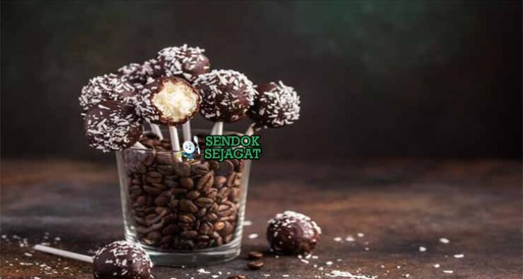 Aussie Lamington Cake Pops Sendok Sejagat.