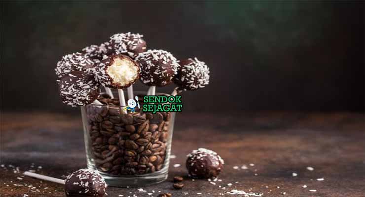 Aussie Lamington Cake Pops Sendok Sejagat.