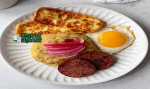Dominican Mangú con Los Tres Golpes Sendok Sejagat.