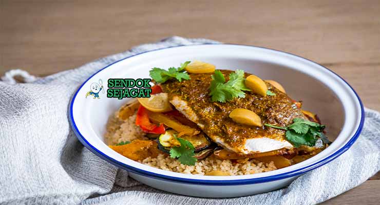 Moroccan Chermoula Fish Sendok Sejagat.
