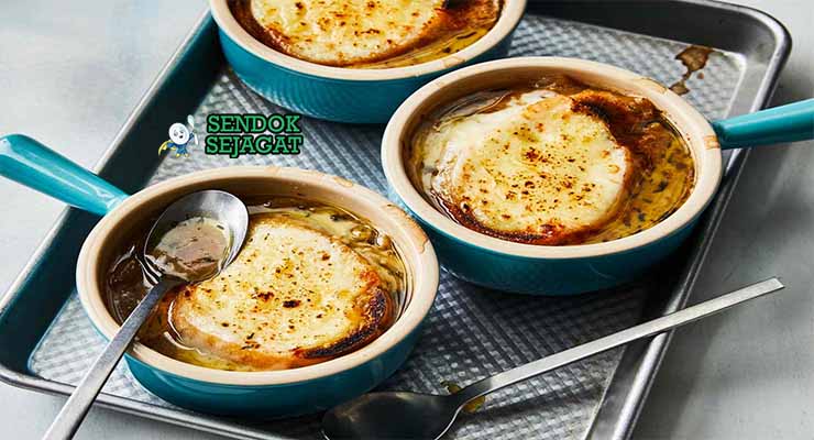 French Onion Soup Sendok Sejagat.