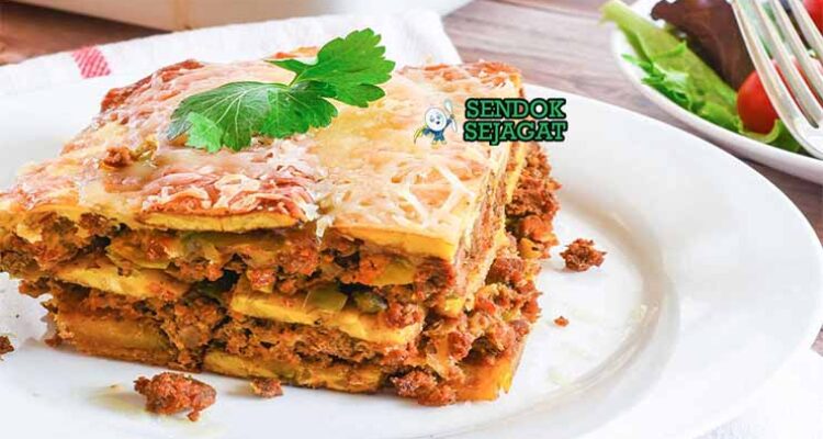 Pastelón Lapis Daging Sendok Sejagat.