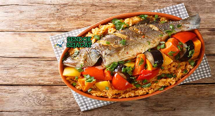 Senegalese Thieboudienne Sendok Sejagat.