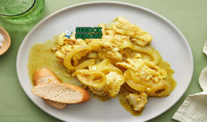 Cape Malay Pickled Fish dengan kuah kari asam manis