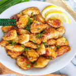 Chinese Lemon Chicken dengan saus lemon dan nasi putih
