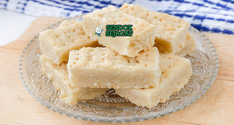 Scottish Shortbread Skotlandia dengan tekstur renyah dan teh