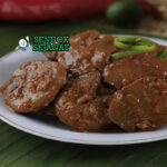 Semur Jengkol Betawi dengan kuah kecap dan bawang goreng