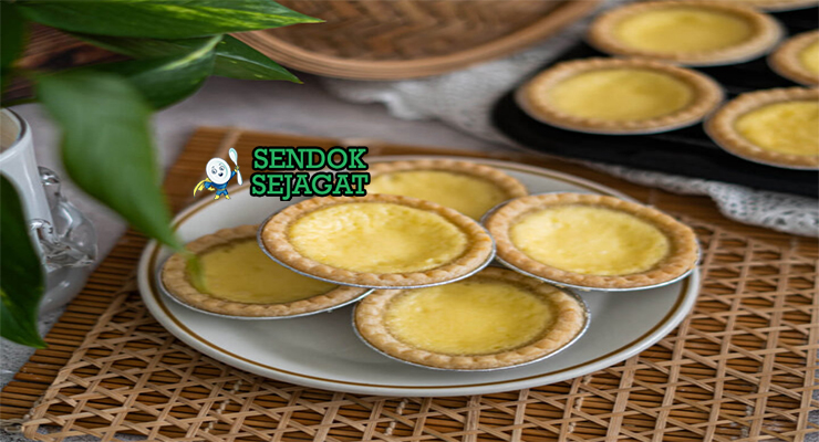 Dan Tat dengan pastry renyah dan custard telur lembut