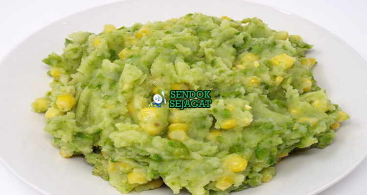 Irio mashed dengan peas, potatoes, and corn