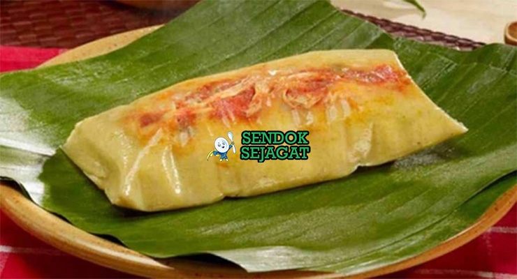 Tamales de Pollo Kukus Ayam Khas Meksiko Tamales de Pollo kukus ayam dengan masa jagung di daun jagung