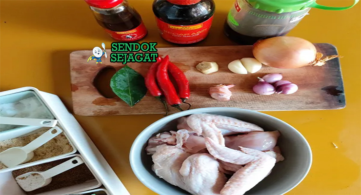 Bahan Ayam Kecap lengkap ayam kecap bawang jahe saus