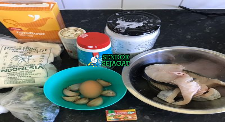 Bahan Batagor Bandung lengkap tahu ikan tenggiri tepung kacang cabe