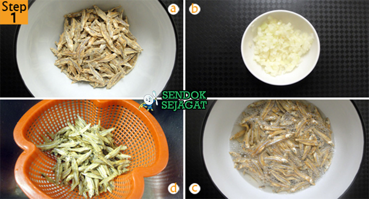 Bahan Kapenta Stew lengkap kapenta kering tomat cabai bawang