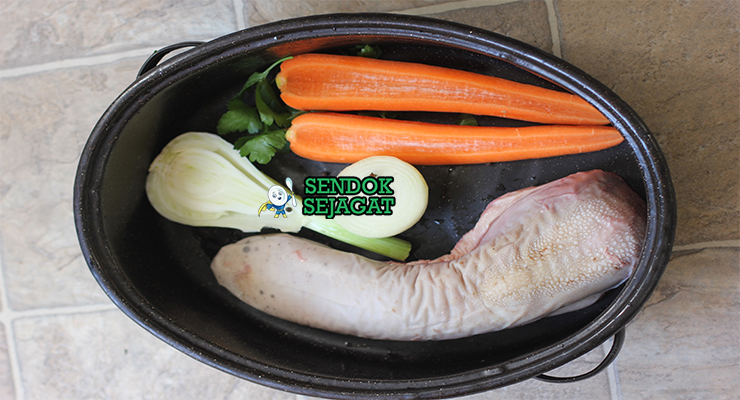 Bahan tongue toast lidah sapi rye bread mustard butter cornichon horseradish