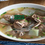 Galbi-tang ttukbaegi menggelegak iga sapi empuk dangmyeon telur rebus daun bawang