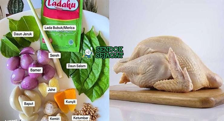 Bahan soto sokaraja ayam kampung santan kecap manis kemiri serai daun salam tauge kerupuk karak