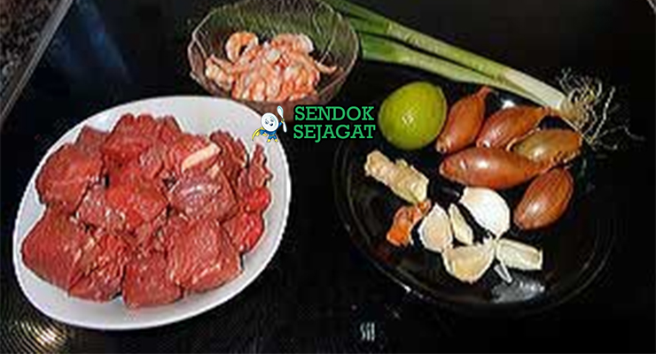 Bahan soto sulung iga sapi kluwak cengkeh pala jintan ketumbar jahe serai bawang cabe rawit