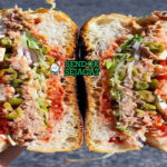 Bahan maltese ftira sourdough flour tuna olive oil tomato onion capers olives anchovies oregano