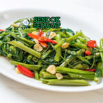 Tumis Kangkung Terasi kangkung hijau renyah tumis cabe rawit terasi bawang goreng nasi ikan goreng