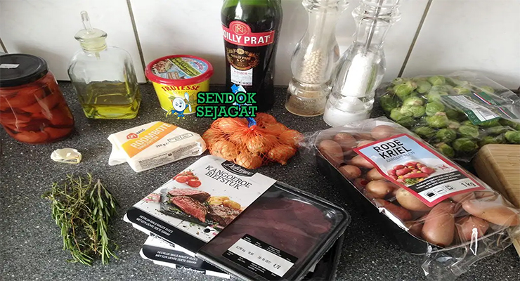 Bahan kangaroo satay kanguru loin pepperberry ground lemon myrtle soy garlic ginger honey vinegar