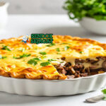 Beef Cheek Pie puff pastry golden flaky filling daging sapi rebus gravy jamur bawang mashed potato peas