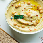 Lemon Myrtle Hummus mangkuk creamy chickpea tahini lemon myrtle olive oil macadamia pita veggie sticks