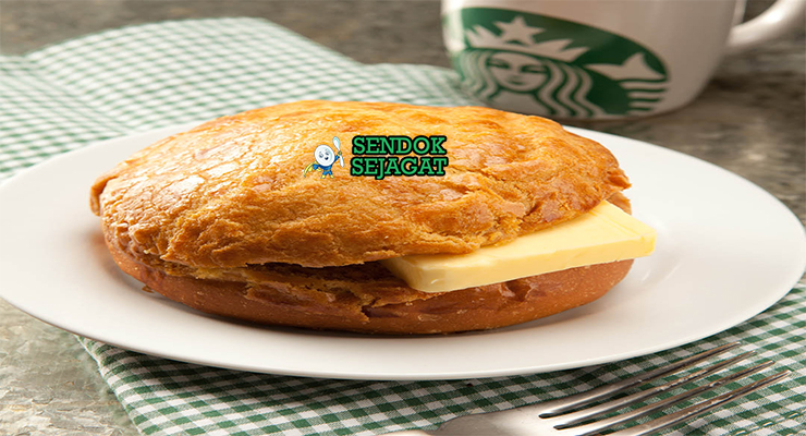 Pineapple Bun with Butter bolo bao roti susu topping crust retak mentega slab meleleh Hong Kong cha chaan teng