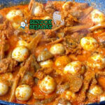 Sambal Lado Tanak cabai sangrai kering teri renyah bawang merah jeruk nipis telur puyuh jengkol