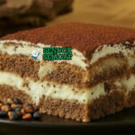 Wattleseed Tiramisu lapisan ladyfinger mascarpone wattleseed roasted cokelat parut wijen tabur piring Australia
